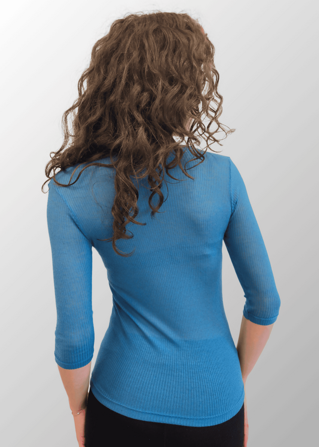 Maglia manica 3/4 Amelia in Modal Cashmere