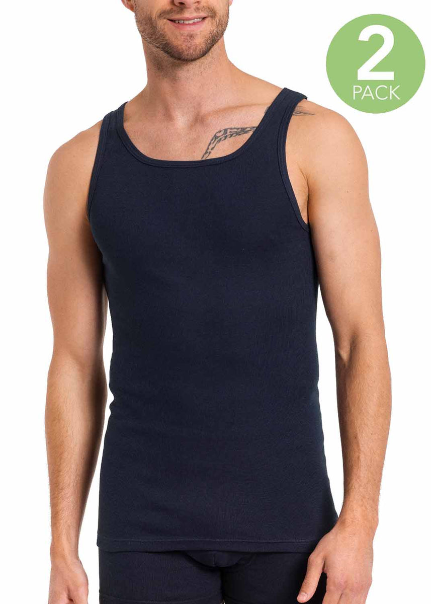 Canottiere Extra-Lunghe Donna HERMKO - 100% Cotone Biologico, +10cm - Foto 7