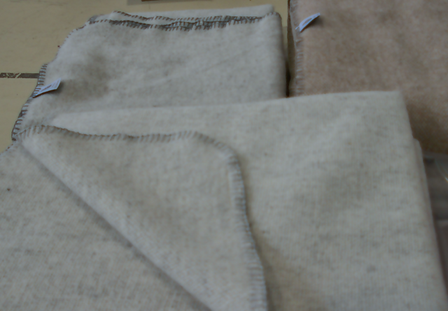 Plaid Giglio in pura lana