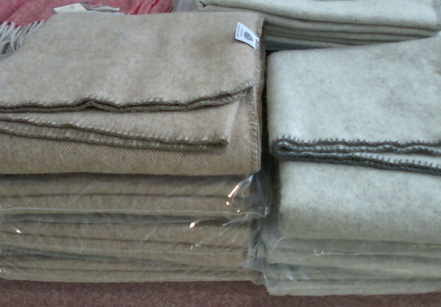 Plaid Giglio in pura lana