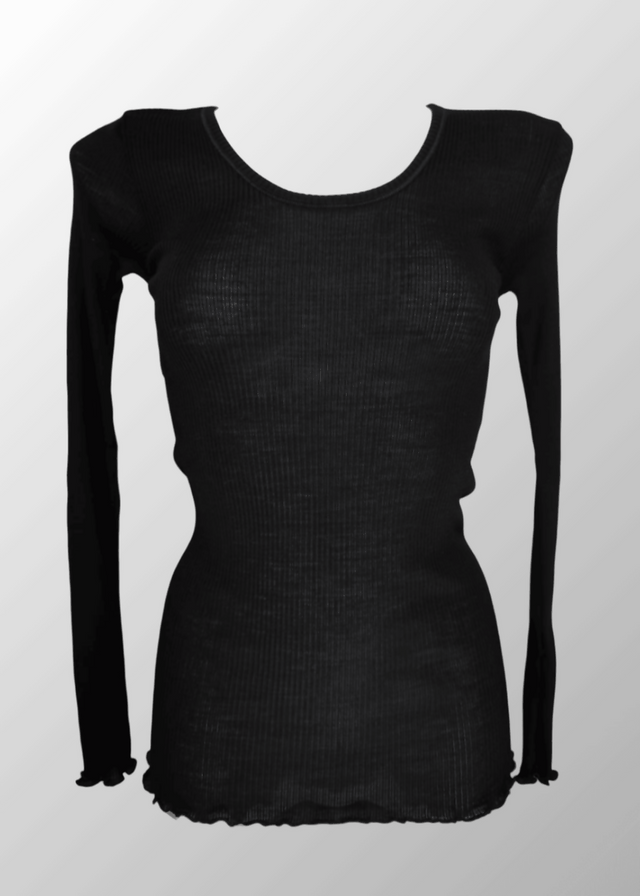 Maglia manica lunga Cleo in pura Lana