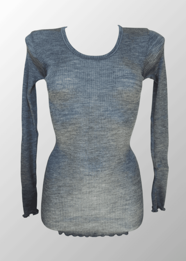 Maglia manica lunga Cleo in pura Lana