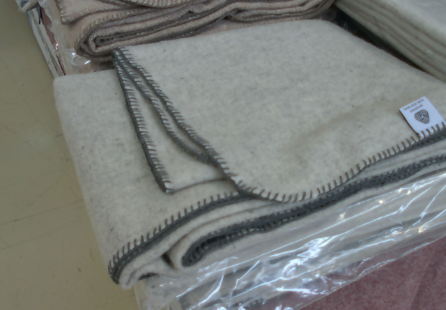 Plaid Giglio in pura lana