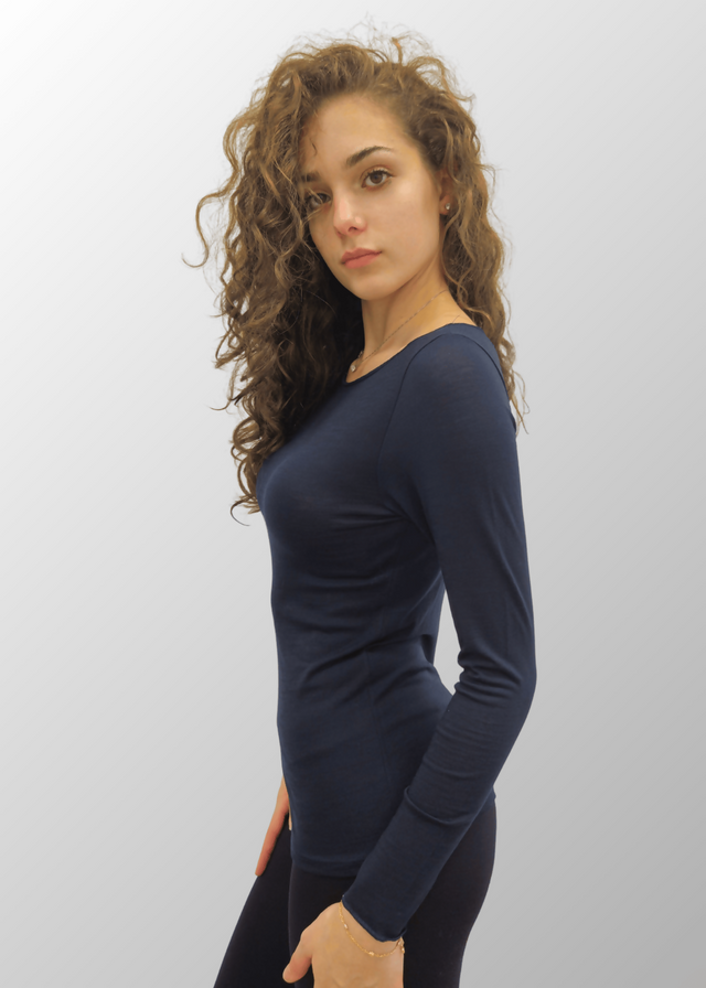 Maglia manica lunga in Lana Adele