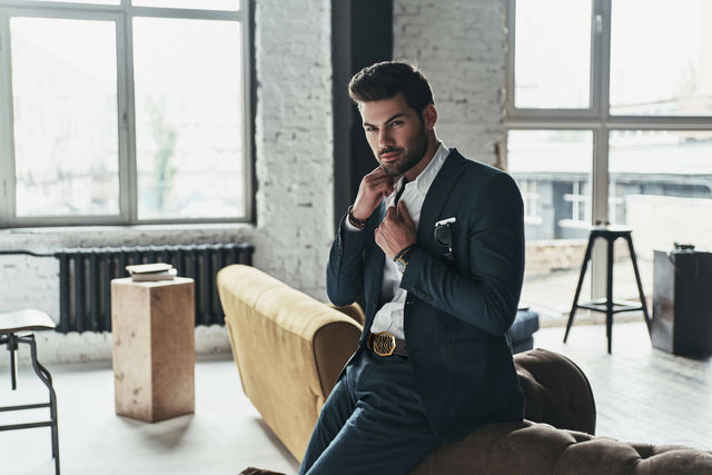 Cintura ONDE ORO ANTICO in pelle a concia vegetale