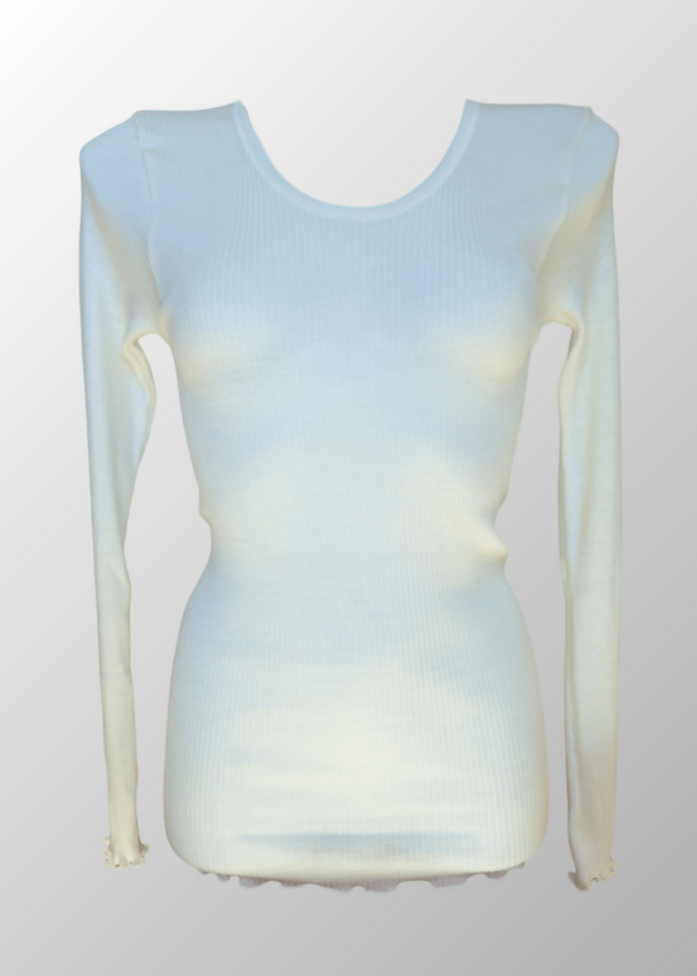 Maglia manica lunga Cleo in pura Lana