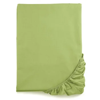 Single bed corner sheet Coloured in Organic cotton_53086