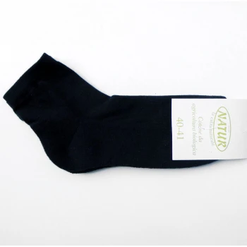 Ankle socks in natural organic cotton_43209