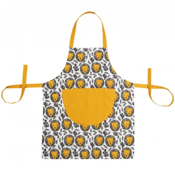 Kitchen apron for children in Organic Cotton - LION_80606