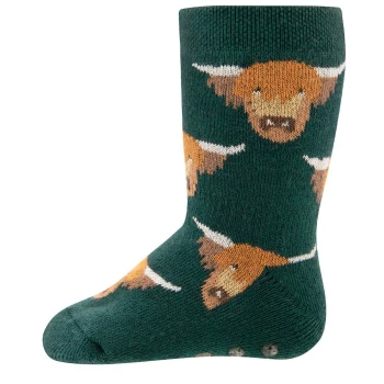 Galloway non-slip socks for children in organic cotton_99718