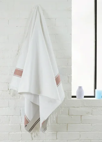 Fouta Cyclades towel 100x200 cm in recycled cotton terry_102912