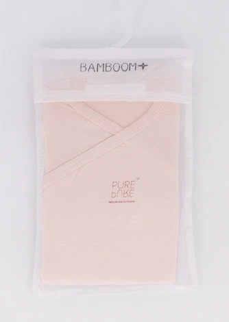 Short sleeve body in organic bamboo - Pink_103470