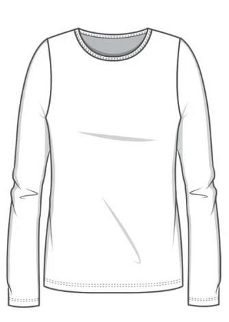 Women's crewneck sweater in Bamboo_103700