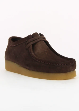 Wish Jr Dark Brown Men's Natural Leather Shoes_106264