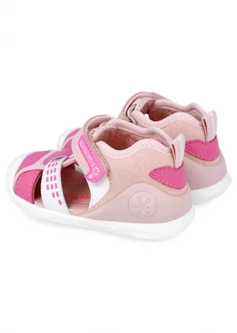 Baby Sport Fuchsia sandals for girls ergonomic and natural_109632