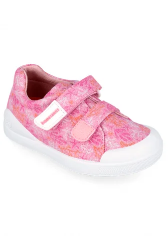 Lila Sneakers for girls in ergonomic and natural cotton_109674