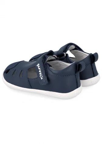 Ocean Barefoot Sneakers for boys in natural leather_109692