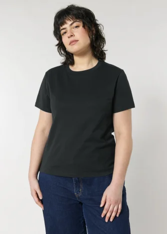 Women's Muser Raw T-shirt in organic cotton_110365