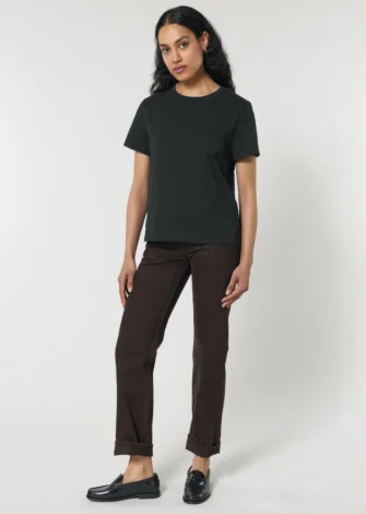 Women's Muser Raw T-shirt in organic cotton_110372