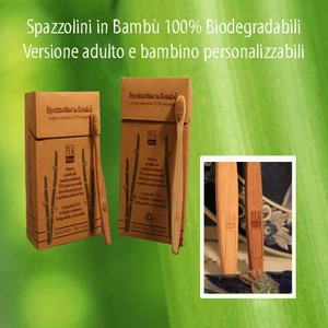 Ecological toothbrush for adults in bamboo_36746