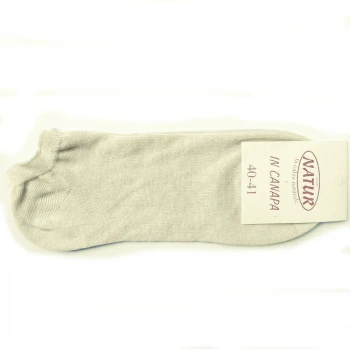 Low cut socks in hemp and organic cotton_43243