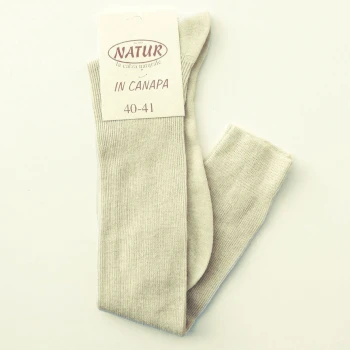 Knee high socks in hemp and organic cotton_43241