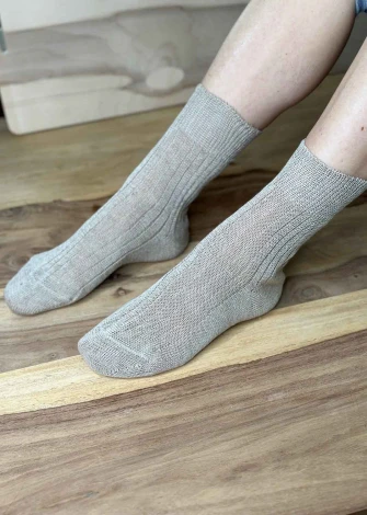 Short socks 100% hemp_107511