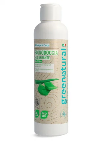 Bath-shower gel eco-organic Aloe and Olive - 250ml_104113