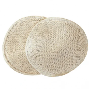 Wool and silk washable breast pads - Ø14 cm_42123