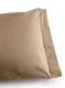 Pillowcases Mymami 55x85cm in Organic cotton Coloured - Hazelnut