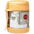 Stainless steel thermos food container with cutlery - Llama