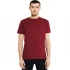 Unisex t-shirt Warm colors in organic cotton - Dark Red