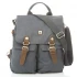 Hemp Shoulderbag and Backpack - Gray