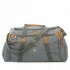 Travel bag in hemp and organic cotton Pure - Gray