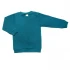 Unisex children's sweatshirt in 100% organic cotton - Lake green