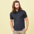 Polo classic shirt man in organic cotton and Bamboo - Navy Blue