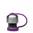 Cap with attachment for qwetch insulated bottle - Purple