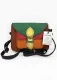 Soruka PREMIUM Pocket bag in recovered leather - Pattern 1