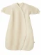 Baby Disana sleeping bag with sleeves in organic merino wool - Natural white