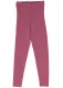 Elina leggings for children made of pure organic merino wool - Mauve