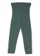 Elina leggings for children made of pure organic merino wool - Sage green