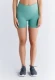 Women's Mini Fit shorts in organic cotton - Light green