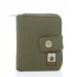 Hemp wallet with zip - Khaki