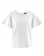Women's Bell T-shirt in Hemp and Organic Cotton - White