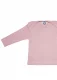 Baby long-sleeved jumper in wool, organic cotton and silk - Melange Rose