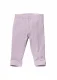 Home Basic children's leggings in pure organic cotton - Lilac