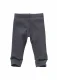 Home Basic children's leggings in pure organic cotton - Navy Blue