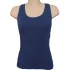 Sport top in bamboo and castor fiber - Anthracite
