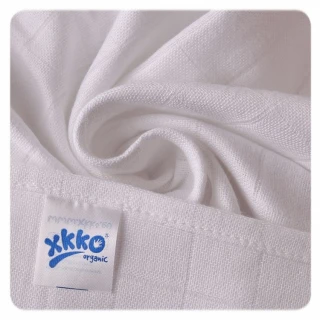 Organic cotton muslin towels set 3 pieces White_44096