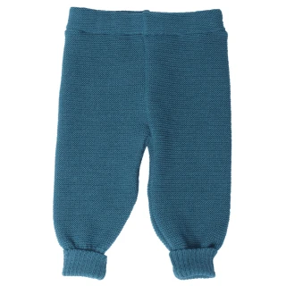 Knitted baby leggings in organic virgin wool_62305